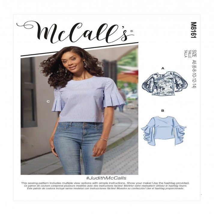 McCalls Sewing Pattern 8161 - E5 (14-16-18-20-22)