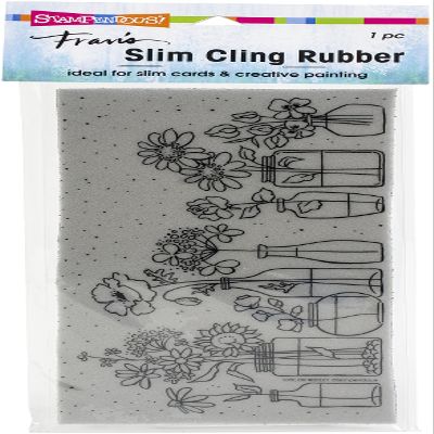 Cling Rubber Stamp Wildflower