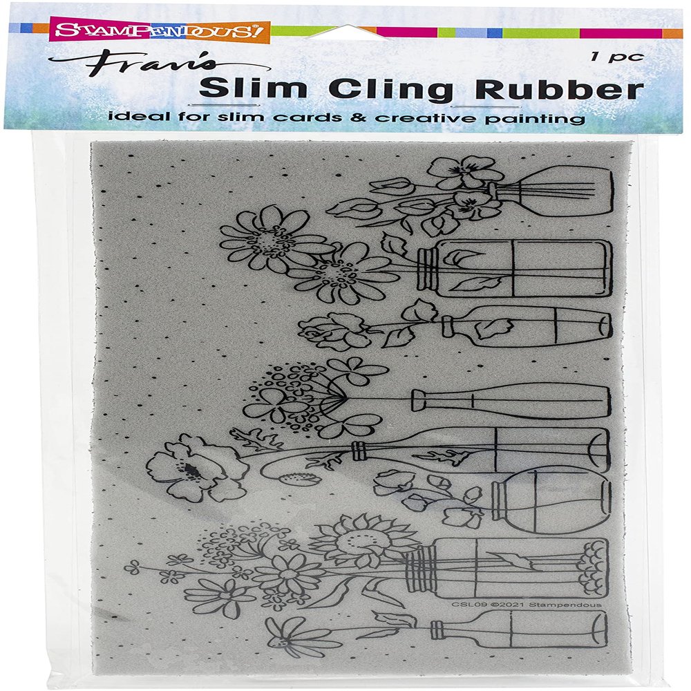 Cling Rubber Stamp Wildflower