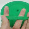 50 Yards Herringbone Ribbon, Cotton Twill Ribbon for Sewing, Natural Webbing Bias Binding Tape for DIY Craft (Green, 3/8in) view 2