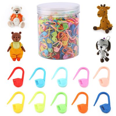 500pcs Stitch Markers, Locking Knitting Stitch Markers Counter Crochet Knitting Markers with Contanier Box