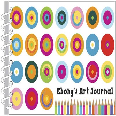Crazy Pencils Personalized Art Journal | Custom Sketch Book for Kids | Monogrammed Sketchbook | Personalized Kids Gift | Kids Journal | Drawing Pad | Art Journal for Kids | Spiral Art Sketchpad