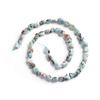 Fashewelry 48Pcs Irregular Natural Larimar Beads Nugget Tumbled Chakra Gemstone Beads Crystal Healing Drilled Loose Beads 6.5~9.5x5.5-7.5mm for Earring Bracelet Necklace Jewelry Making view 3
