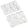 Kameshima Products C-766 Soft Mold, Rice Ball B 3D Model (Shrimp, Salmon, Octopus) Hobby Tool view 1