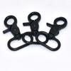 Black Swivel Clasps Connector Claw Dog Hook Snap Hook Lobster Clasp Key Chain Base Lanyards Clips for Purse Bags Handbag Strap 4 PCS 1" view 1
