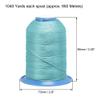 uxcell Bonded Polyester Sewing Threads 870 Yards 300D/0.38mm Extra Strong Upholstery Thread for Manual and Machine Sews (Pale Turquoise) view 2