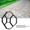 Haowecib Path Maker Mold, Garden Paving Mold Walking Paths Maker Reusable Concrete Pathmate Stone Mold DIY Paving Mold 15.9x15.9x1.6in with Manual for Garden Yard Patio view 3
