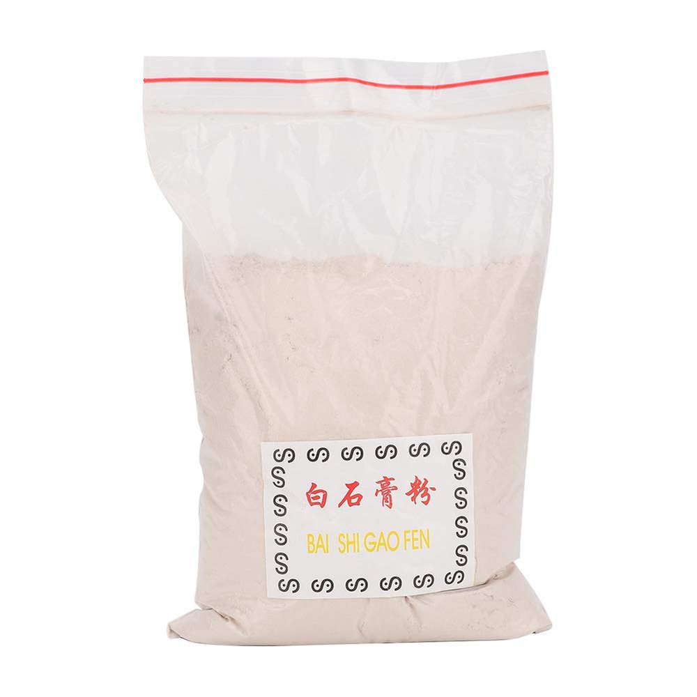 Gypsum Powder, for 3D Plaster Gypsum Powder for Making Crafts for Decoration(White gypsum powder)