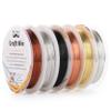 Mr. Pen's Beading Wire for Crafting 24 Gauge, 6 Rolls x 19.6 Feet Each view 1