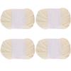 400g T-Shirt Yarn Rice White Spaghetti Yarn Elastic Strong Cloth T Shirt Trapillo Yarn Crocheting Ribbon Yarn Accessory Yarn Knit Basket Crochet Bag Materials view 1