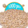 Wood Blocks 1000-Pack of 1/2-Inch Unfinished Pine Wood Blocks for STEM Projects, Crafts, and DIY Builds view 2