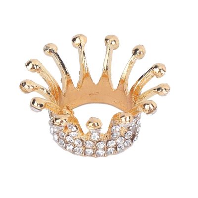 Nail Art Brush Holders, Crown Nail Art Painting Pen Brush Stand Rack Holder with Faux Pearl Decoration for Salon Home Nail Carving Drawing Pencils Brushes(#3)