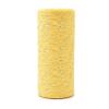 2 Rolls of 6" x10 Yards Sequin Lace Roll Glitter Sequin Netting Fabric Tulle Fabric for Wedding Party Decoration Skirts Decoration Making (Yellow) view 1
