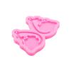 Shiny Glossy Women in Wedding Dress Earrings Mold Silicone Keychain Mold for DIY Women Fashion Jewellery Resin Casting Molds Epoxy Resin Handmade Jewellery Making Pendant Craft view 3