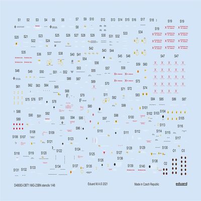 Eduard EDDD48083 Plastic Model kit, Various
