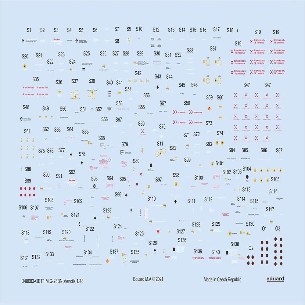 Eduard EDDD48083 Plastic Model kit, Various