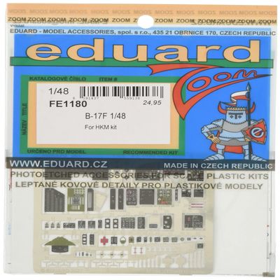 Eduard Accessories EDPFE1180 Model Building Accessories, Various