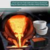 SIMOND STORE Cast Iron Flask Mold and Aluminum Ring Making Mold for Sand Casting, Jewelry Making view 2