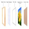 Mxtallup Diamond Painting Picture Frames 12x12,Display Pictures 10x10 Inch/ 25x25 cm with Mat or 12x12 Inch/30x30 cm Without Mat, Diamond Art Frame Wood Color (TYK0011) view 4