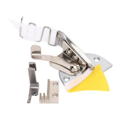 Double Fold Angle Overlock, Binding of Curve Folder Bias Sewing Machine Binding Attachment Industrial Sewing Machine Accessories Attachments [28mm]
