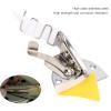 Double Fold Angle Overlock, Binding of Curve Folder Bias Sewing Machine Binding Attachment Industrial Sewing Machine Accessories Attachments [28mm] view 4