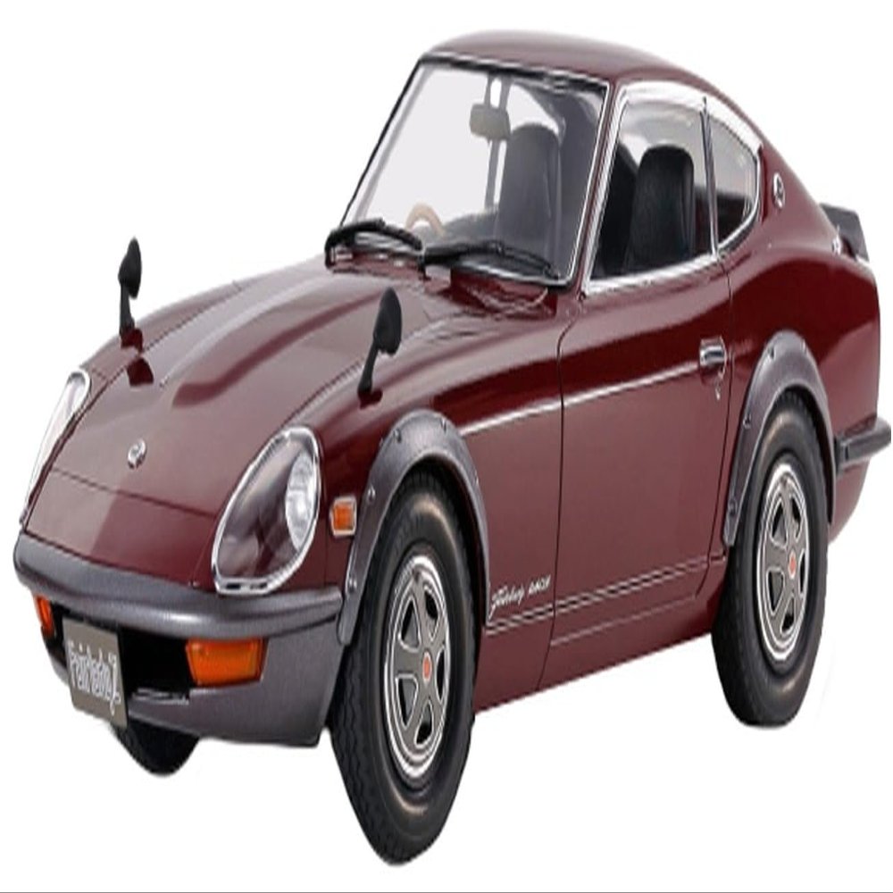 Tamiya 24360-000 24360 1:24 Nissan Fairlady 240ZG Faithful Replica, Model Making, Plastic kit, Crafts, Hobby, Model kit, Assembly, unpainted