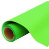 Threadart Bright Apple Green Heat Transfer Vinyl Film HTV | Solid Color | Custom Cut Roll 20" Wide By The Yard | Compatible with Cricut Explore and Maker, Silhouette Cameo, & Large Format Cutters view 1