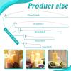 TUUXI 250pcs Candle Wicks for Candle Making 2 4 6 8 10 Inches Low Smoke Pre-Waxed Cotton Wicks Making Supplies DIY view 2