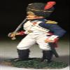 W. Britain's Napoleonic French 36160 French Old Guard Company Officer 1:30 Scale Pewter view 2
