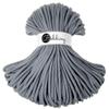 Bobbiny Jumbo 9mm Braided Macrame Cord (Steel) 108yds/330ft view 1