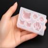 Silicone Resin Mold Ultra-Tiny Cat Paw Animal-Theme Jewelry Casting Tray for Charms Pendants Earrings Keychains DIY Craft view 3