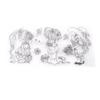 Clear Stamps, Acrylic Blocks Stamp Transparent Clear Silicone Stamp Seal Cartoon Girls Pattern Transparent Rubber Seal Stamps for DIY Scrapbooking view 1