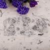 Clear Stamps, Acrylic Blocks Stamp Transparent Clear Silicone Stamp Seal Cartoon Girls Pattern Transparent Rubber Seal Stamps for DIY Scrapbooking view 4