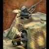 Risjc 1/35 Resin Soldier Model WWII Tank Soldier (2 People) Die Casting Model kit //N93506(Unassembled and unpainted) view 1