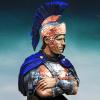 Risjc 1/10 Resin Bust Model Character Bust Roman Officer Die Casting Model kit //N26838(Unassembled and unpainted) view 2