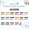 Candle Dye Set, 16 Colors Candle Wax Dye for Candle Making, Bulk Soy Wax Dyeing, DIY Candle Making Kit view 2