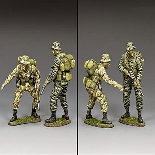King & Country Toy Soldiers Vietnam VN081 ANZAC Special Forces Set #1 1:30 Scale Pewter