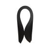 Black Quilling Strips Paper 10mm Solid Color Paper Filigee 10mm Craft Origami Strips 120pc 21inch Length view 1