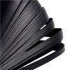 Black Quilling Strips Paper 10mm Solid Color Paper Filigee 10mm Craft Origami Strips 120pc 21inch Length view 2