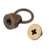 Pull Ring Buckle For Shoes 20pcs Round Head Button Studs Rivets Fasteners, DIY Leather Craft Purse Phone Case Chain Bag Screws Nail Rivets 8mm Set(Bronze) view 3