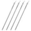 Rod Desyne 1/2" Fluted Clear PVC Baton with Metal Snap - 36 inch (4 pcs) view 3
