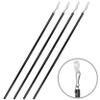 Rod Desyne 3/8" Fiberglass Baton with Snap and Adaptor, Set of 4, Black view 2