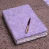 DeKulture Sketchbook - Luxurious Felt Soft Cover, Archival-Quality Paper (160Page, 125gsm), Deckled Edges - Art Journal for Kids, Teens & Adults (Grey) view 3