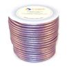 Cords Craft 1.5mm Metallic Round Leather Cords, Genuine Leather for Jewelry Making, DIY Craft Work, Necklace & Hobby Projects (Metallic Lavender, 21.87 Yards) view 2