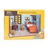 Today is Art Day- Vincent Van Gogh - Bedroom in Arles - Miniature Wooden Room Diorama view 2