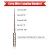 SPEEDWOX 3 Pcs Wire Looping Mandrel, 12 Sizes Black Jump Ring Mandrel, Ring Forming Tool for Jewelry Making Wire Wrapping view 4