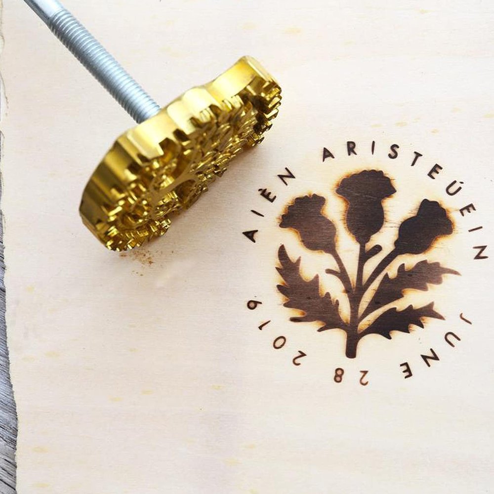 Custom Branding Iron for Wood,Wood Branding Iron/Wedding Gift,Handcrafted by Design (2.5"x2.5")