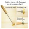 Custom Branding Iron for Wood,Wood Branding Iron/Wedding Gift,Handcrafted by Design (2.5"x2.5") view 2