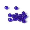 100Pcs 10mm Blue Glass Round Loose Gemstone Energy Healing Beads Hole Size 1mm DIY Smooth Beads for Bracelet Necklace Earrings Jewelry Making view 4