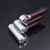 SENRISE 3PCS Leathercraft Roller Leather Press Edge Roller Leather Edge Creaser Smoother Leather Glue Laminating Roller26mm+60mm+100mm view 4